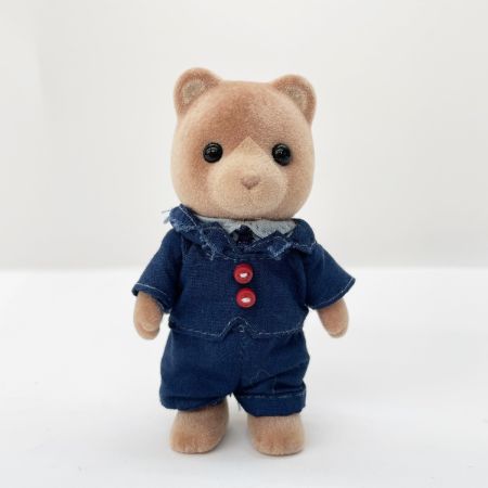  EPOCH シルバニアファミリー アライグマ4体 クマ1体 廃版