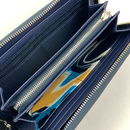  LANVIN ランバン ラウンドファスナー 長財布  ブラック