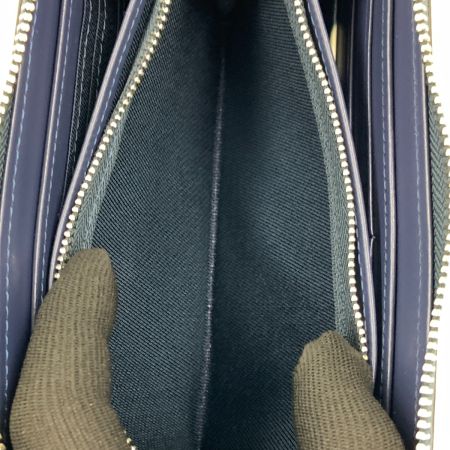  LANVIN ランバン ラウンドファスナー 長財布  ブラック