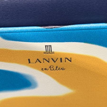  LANVIN ランバン ラウンドファスナー 長財布  ブラック