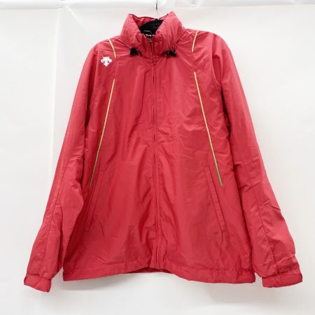  DESCENTE デサント メンズ ウィンドブレーカー セットアップ sizeO DAT-3161 DAT-3161P レッド