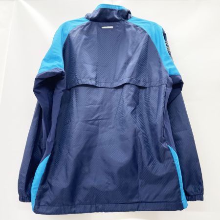  asics アシックス メンズ バックウオーム ブレーカージャケット＆パンツ 上下セット sizeM/S XAW531/XAW631 ネイビー