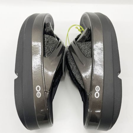 OOFOS ウーフォス レディース リカバリーサンダル OOmega SIZE 23cm ブラック