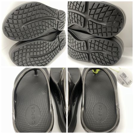  OOFOS ウーフォス レディース リカバリーサンダル OOmega SIZE 23cm ブラック
