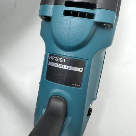  MAKITA マキタ ハンマドリル 26mm SDSプラスシャンク HR2600 グリーン