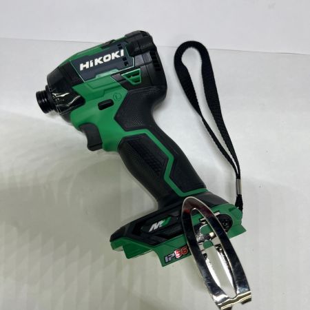  HiKOKI ハイコーキ 36V インパクトドライバー WH36DD アグレッシブグリーン  バッテリー2個 充電器 ケース付 WH36DD グリーン 未使用品