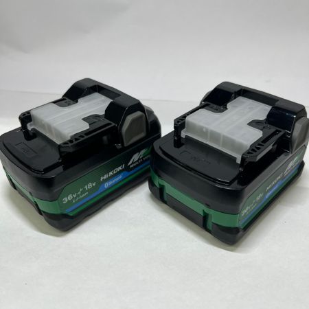  HiKOKI ハイコーキ 36V インパクトドライバー WH36DD アグレッシブグリーン  バッテリー2個 充電器 ケース付 WH36DD グリーン 未使用品