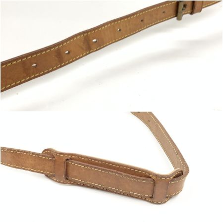  LOUIS VUITTON ルイヴィトン モノグラム ソミュール 43 ショルダーバッグ M42252 ブラウン