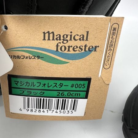  MARUGO 安全靴 26cm マジカルフォレスター ブラック 未使用品
