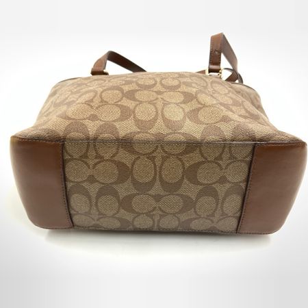  COACH コーチ 肩掛け シグネチャー コーチ トートバッグ ショルダーバッグ  F58294 ベージュ