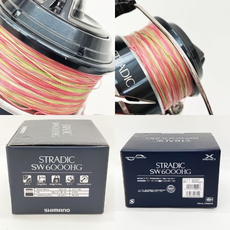  SHIMANO シマノ STRADIC 24ストラディックSW 6000HG 047410 スピニングリール