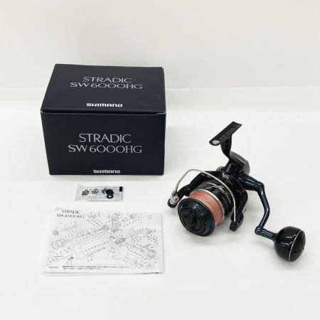  SHIMANO シマノ STRADIC 24ストラディックSW 6000HG 047410 スピニングリール