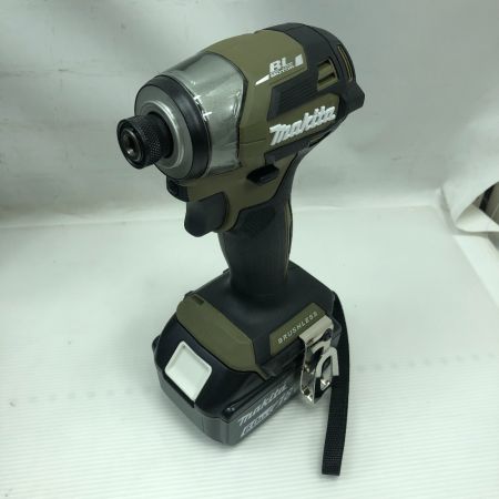  MAKITA マキタ 工具 インパクトドライバ 未使用品(S) 付属品完備 コードレス式 TD173DRGXO オリーブ