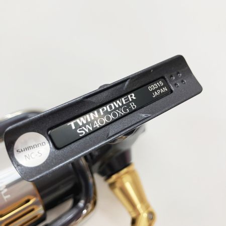  SHIMANO シマノ TWIN POWER 15 ツインパワーSW 4000XG 03315 スピニングリール