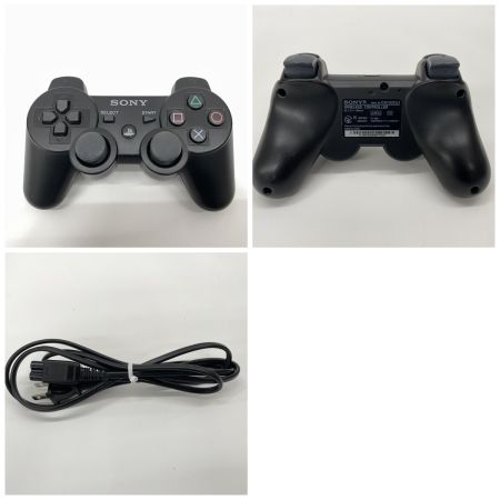  SONY ソニー PlayStation 3 CECH-2500B 本体動作確認済み コントローラー強いドリフトあり ブラック