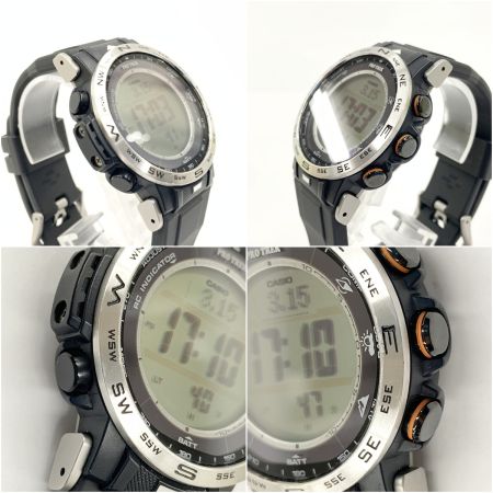  CASIO カシオ PRO TREK プロトレック Climber Line クライマーライン  ソーラークォーツ 腕時計 PRW-30-1AJF ブラック