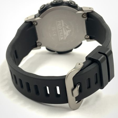  CASIO カシオ PRO TREK プロトレック Climber Line クライマーライン  ソーラークォーツ 腕時計 PRW-30-1AJF ブラック