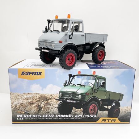  FMS MODEL ラジコン メルセデス ベンツ ウニモグ 421 1966 1/24 グレー
