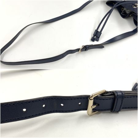  GUCCI グッチ ディアマンテ 巾着 ショルダーバッグ 354229 ネイビー