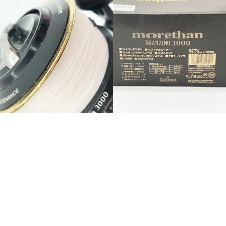  DAIWA ダイワ morethan モアザン ブランジーノ 3000 BRANZINO 055294 スピニングリール