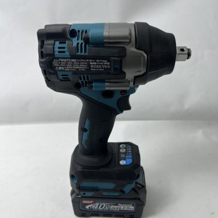  MAKITA マキタ インパクトレンチ40V 充電器・充電池2個・ケース付 TW007GRDX グリーン 未使用品