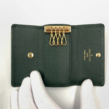  LOUIS VUITTON ルイヴィトン ミュルティクレ4 4連 キーケース M30522 グリーン