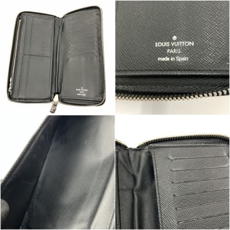  LOUIS VUITTON ルイヴィトン ダミエ グラフィット ジッピーウォレット ヴェルティカル ラウンドファスナー 長財布  N63095 ブラック