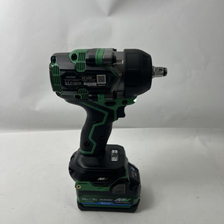  HiKOKI ハイコーキ インパクトレンチ 充電器・充電池2個・ケース付 WR36DE グリーン 未使用品