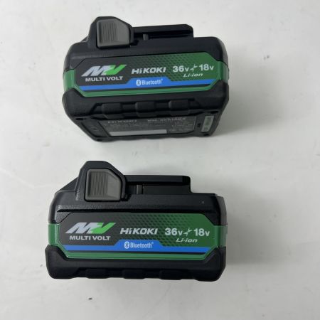  HiKOKI ハイコーキ インパクトレンチ 充電器・充電池2個・ケース付 WR36DE グリーン 未使用品