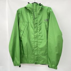 〇〇 THE NORTH FACE ザノースフェイス メンズ レインテックス エアロ SIZE L NP10010 黄緑 Aランク