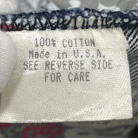  X-LARGE エクストララージ メンズ デニムパンツ 裏地ロゴ総柄 SIZE W30 Made in U.S.A.
