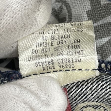  X-LARGE エクストララージ メンズ デニムパンツ 裏地ロゴ総柄 SIZE W30 Made in U.S.A.