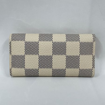 LOUIS VUITTON ルイヴィトン キーケース ミュルティクレ4 ダミエ・アズール N60020 ホワイト