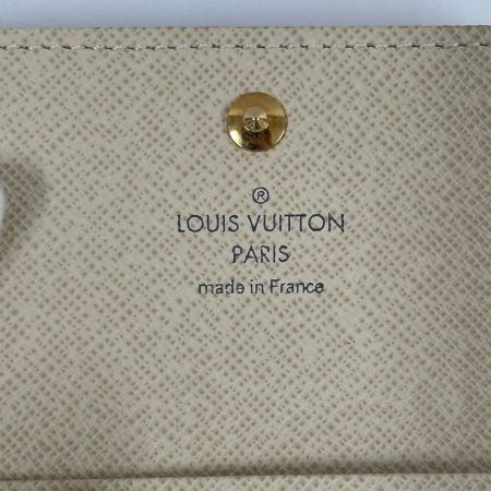 LOUIS VUITTON ルイヴィトン キーケース ミュルティクレ4 ダミエ・アズール N60020 ホワイト