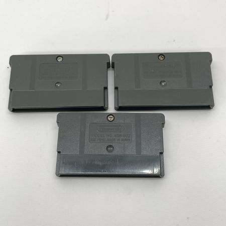  Nintendo ニンテンドウ ゲームボーイアドバンスＳＰ AGS-001 ゲームソフト3本 XJF10550467 プラチナシルバー