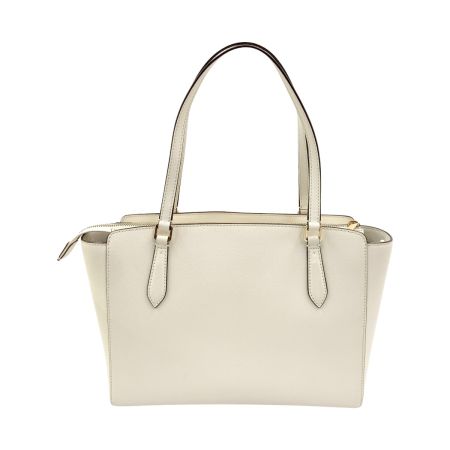  TORY BURCH トリーバーチ 刺繍 2way ショルダーバッグ アイボリー