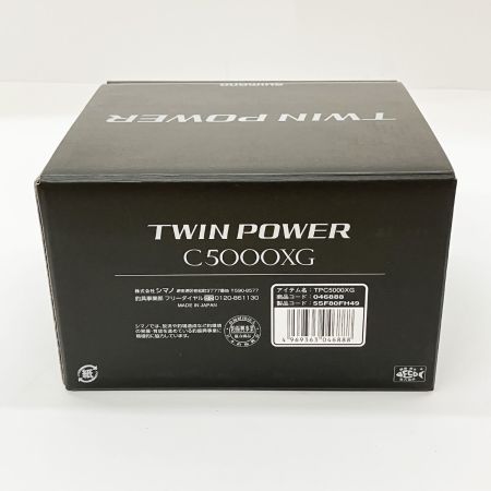  SHIMANO シマノ TWIN POWER 24ツインパワー C5000XG 046888 スピニングリール 