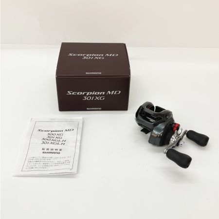  SHIMANO シマノ Scorpion MD 24 スコーピオンMD 301XG LEFT 047151 ベイトリール