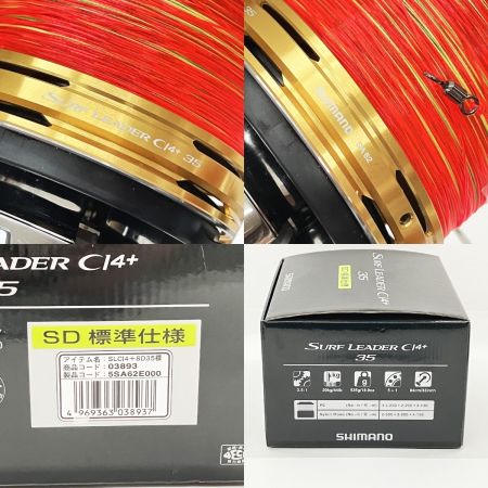  SHIMANO シマノ SURF LEADER 18サーフリーダーCI4+ SD35標準 SA62 スピニングリール
