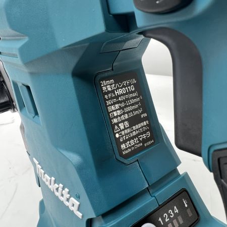  MAKITA マキタ 充電式ハンマドリル 40v  HR011GRDXV 未使用品 充電器・充電池2個・ケース付 