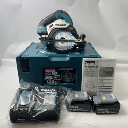 〇〇 MAKITA マキタ 18V 充電式マルノコ 丸のこ  HS474DRGX ブルー 未使用品 充電器・充電池2個・ケース付  Sランク