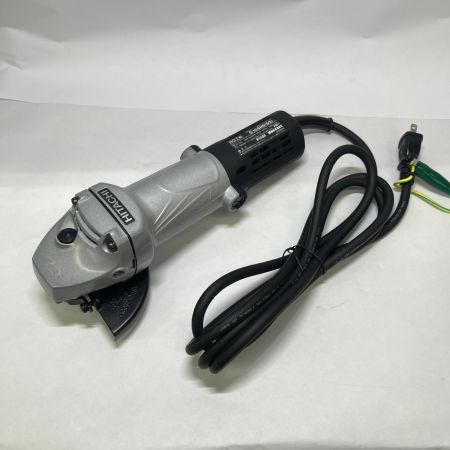  HITACHI 日立 ディスクグラインダー 砥石外径100mm 穴径15mm AC100V G10SH5 シルバー 未使用品