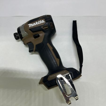  MAKITA マキタ 充電式インパクトドライバ 18V 6Ah バッテリ2本 充電器 ケース付 オーセンティックブラウン 限定色 TD173DGXAB ブラウン 未使用品