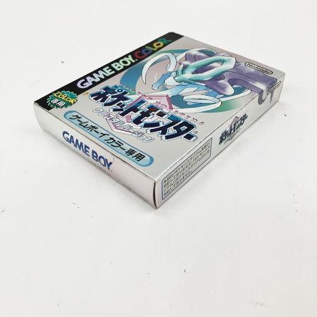  Nintendo ニンテンドウ ゲームボーイ カラー ポケットモンスター クリスタル ゲームソフト