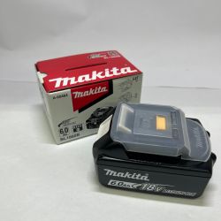 〇〇 MAKITA マキタ バッテリー 未使用品 18v 6.0Ah BL1860B ブラック 未使用品 Sランク