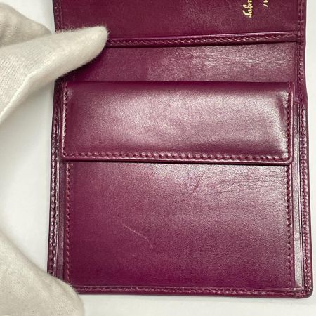  Ferragamo フェラガモ 二つ折り財布  2203053 パープル