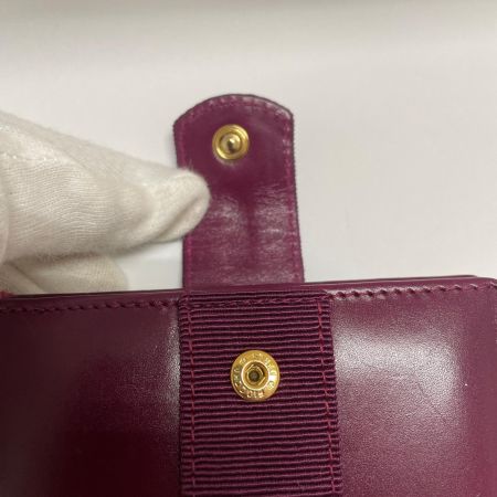  Ferragamo フェラガモ 二つ折り財布  2203053 パープル
