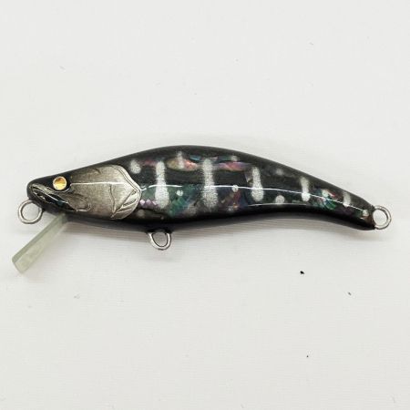  麗s Lure Craft レイズルアークラフト 麗's ミノー 55mm 箱付 ブラックヤマメ鮑 未使用品