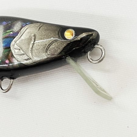  麗s Lure Craft レイズルアークラフト 麗's ミノー 55mm 箱付 ブラックヤマメ鮑 未使用品