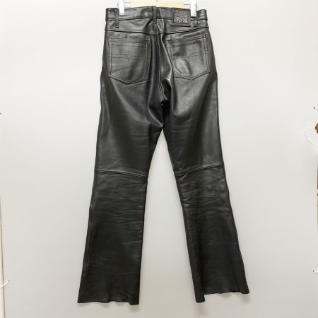 KADOYA レザーパンツ バイクウェア K's LEATHER/K's PRODUCT 32インチ ブラック